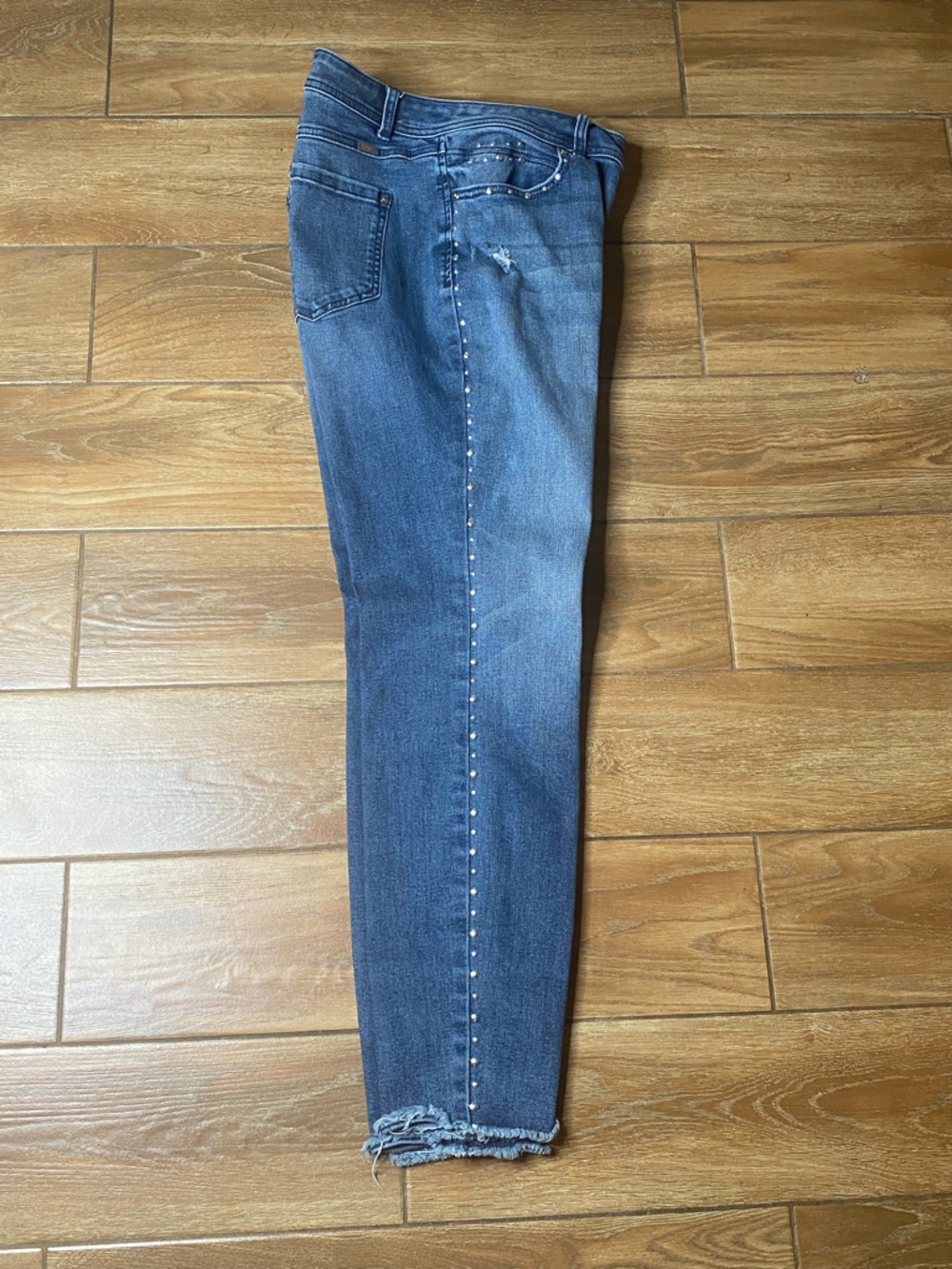 Inc International Concepts 14 Embellished Skinny Jeans - Picture 2 of 12